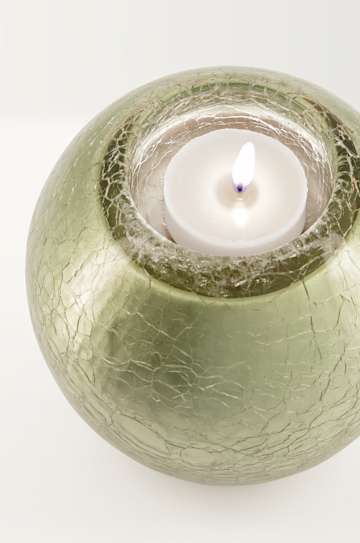 Crystal tealight keepsake
