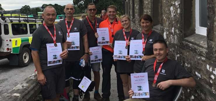 Three peaks Challange for British Red Cross