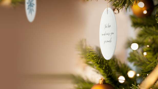 Christmas Memorial Tags