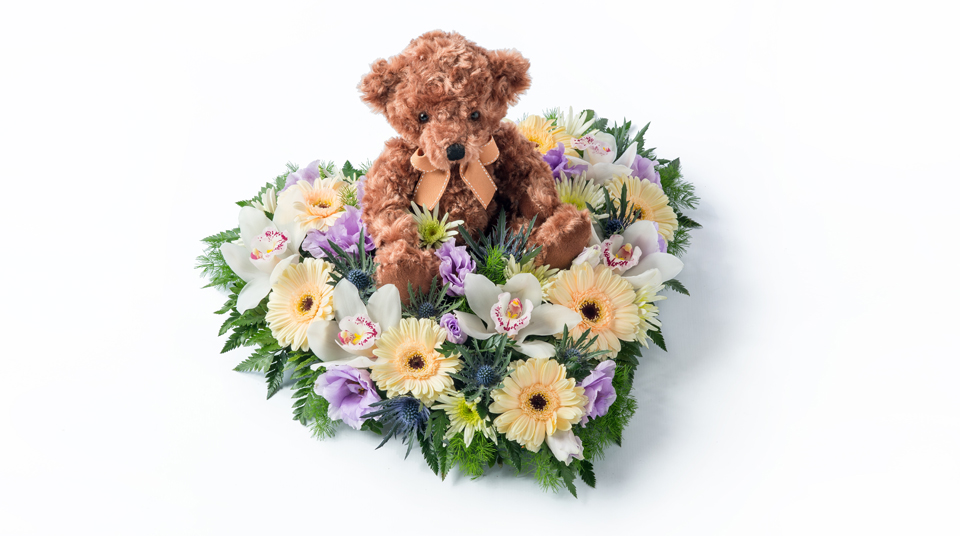Heart with teddy Heart with teddy