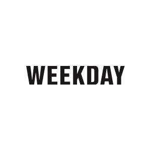 Weekday logo