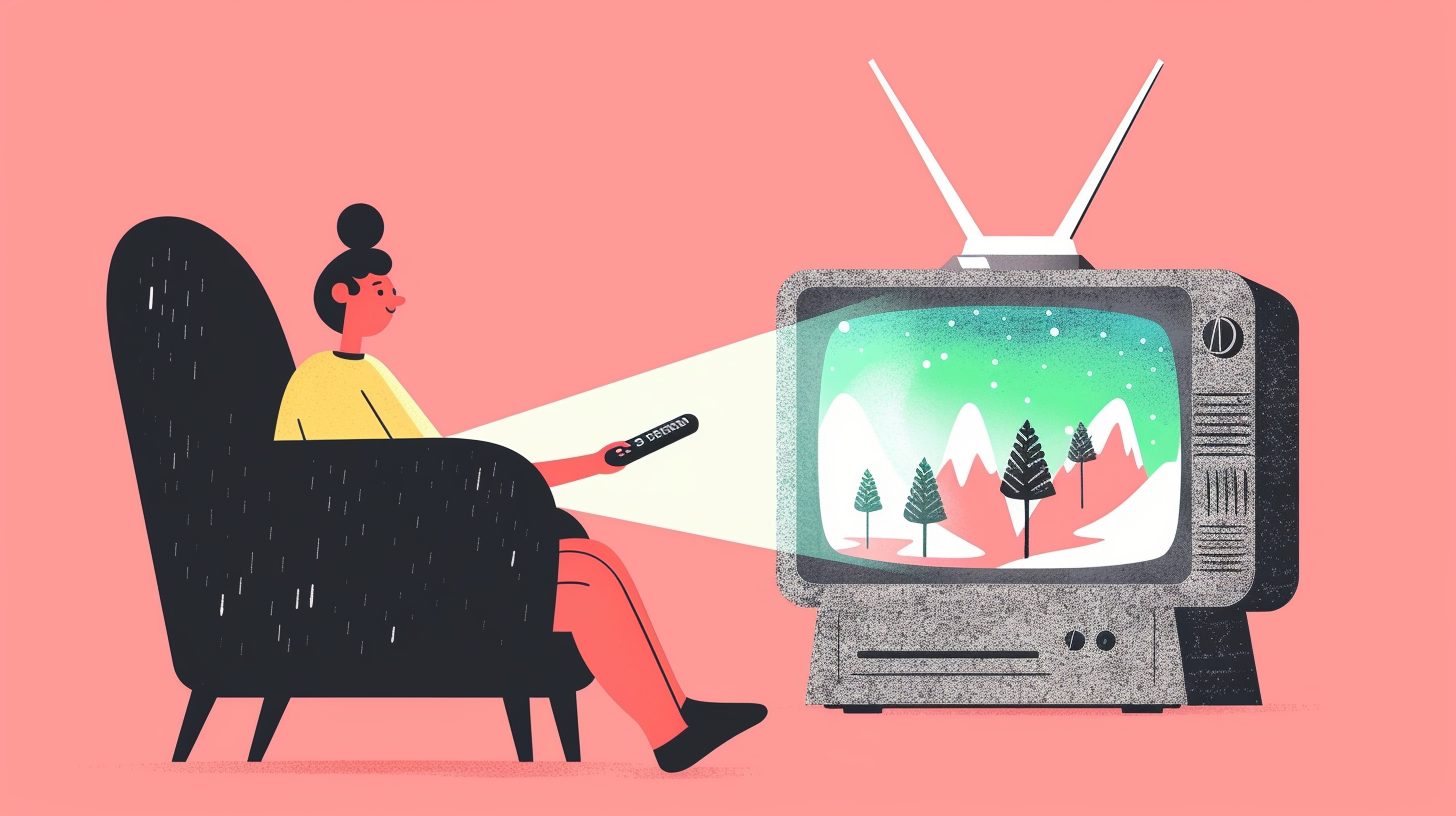 15 populäraste serierna 2025 person tittar på tv Lendo