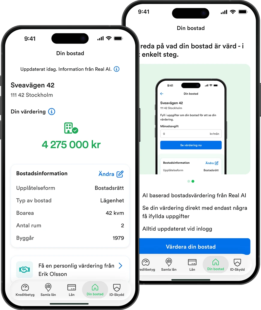 Mobile device with Kreddy app visible