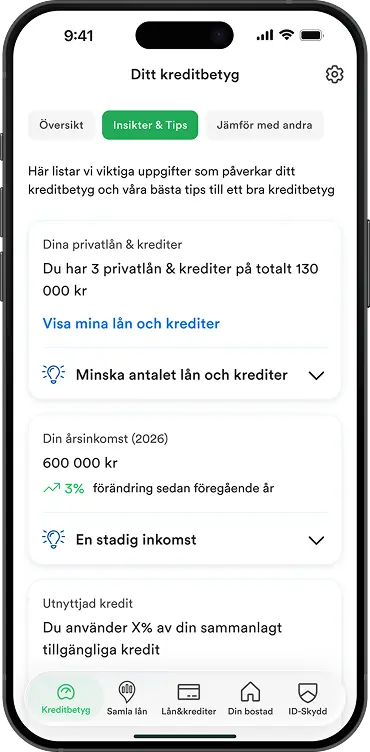Tips & råd för bättre privatekonomi i appen