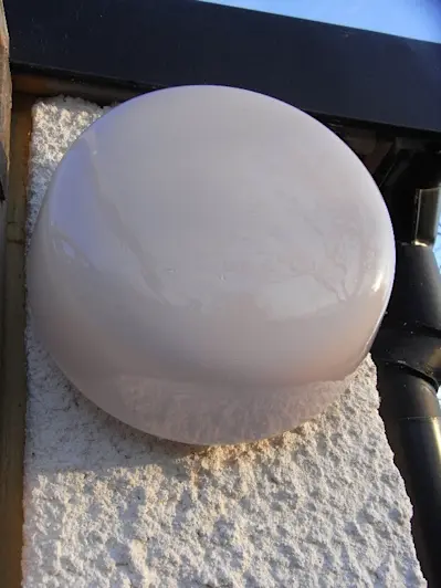 Ursprunglig ytterbelysning.