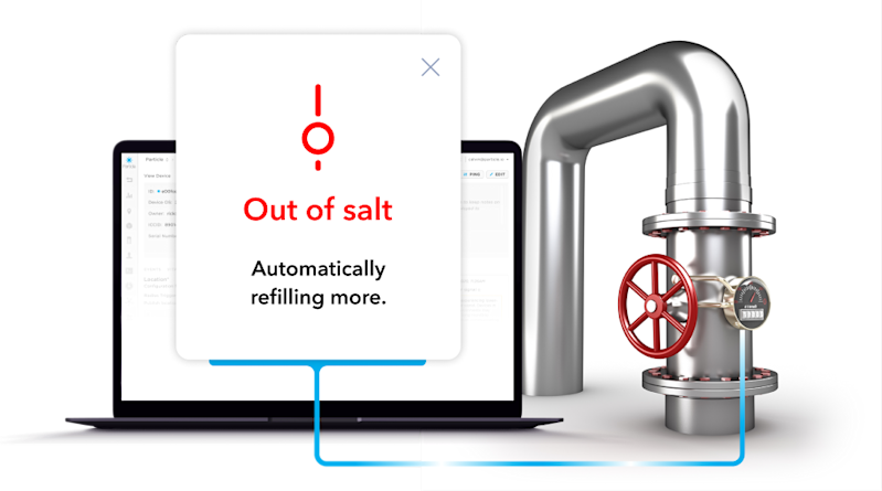 A pump that needs more salt.