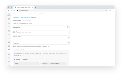 Bridge the gap between the digital and physical world with webhooks that help you get your data where you need it to be.