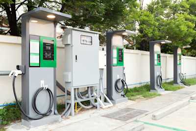 Electric Vehicle EV charging station