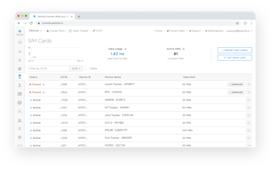 Equip product creators with the functionality needed to operate at scale with cellular-connected devices.