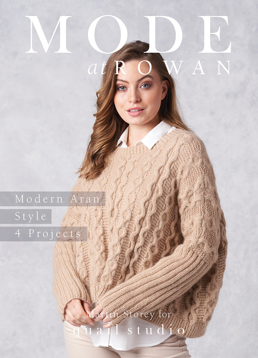 MODE at Rowan 4 Projects Modern Aran Style Cover