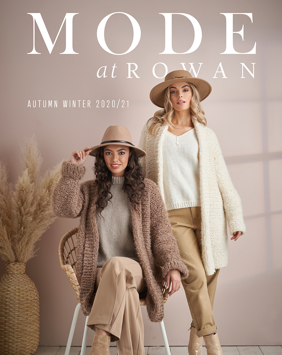 AW 20-21 Mode at Rowan Soft Boucle Merino Aria Look Book Re-sized