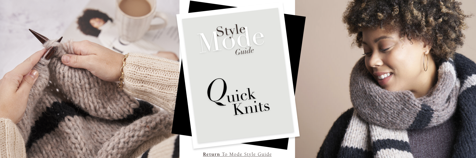 MODE Style Guide Quick Knits