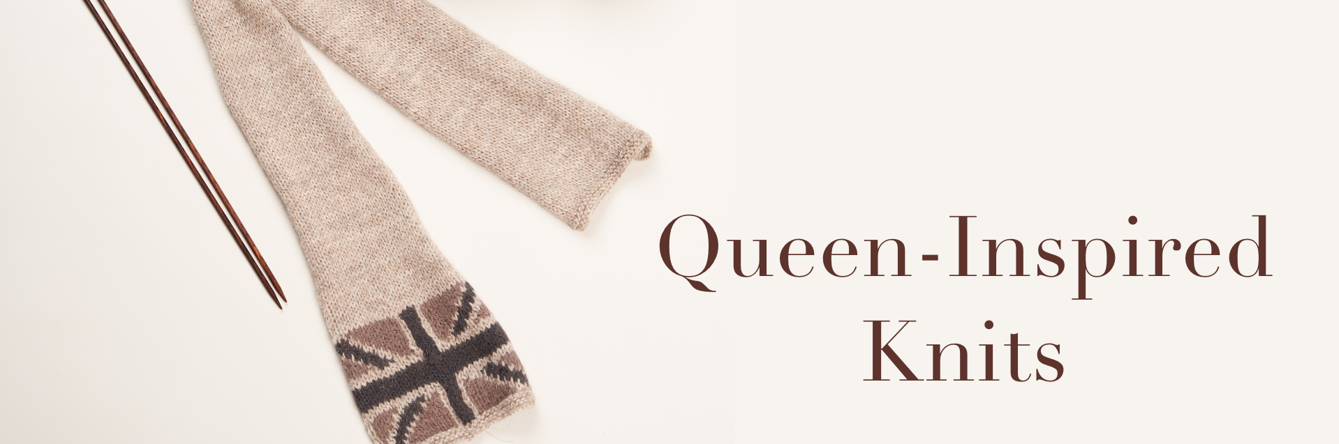 Queen Inspired Knits banner