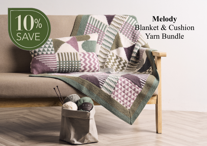 Melody Yarn Bundle Blanket Cushion Option