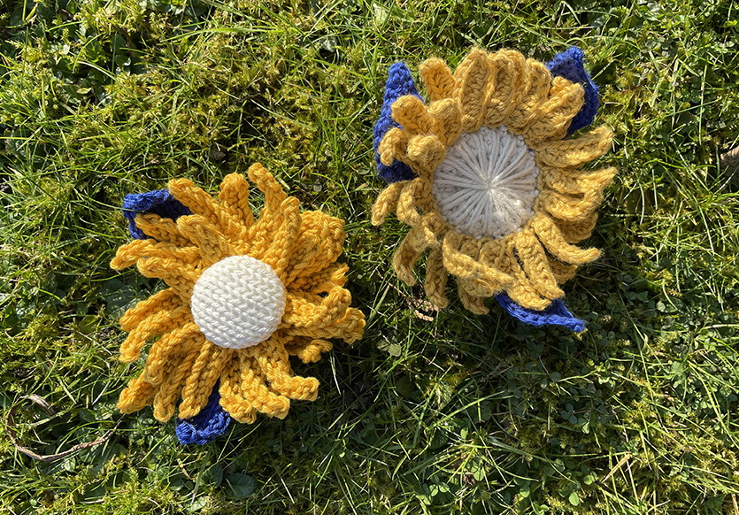 Ukraine Sunflowers Crochet | Knit