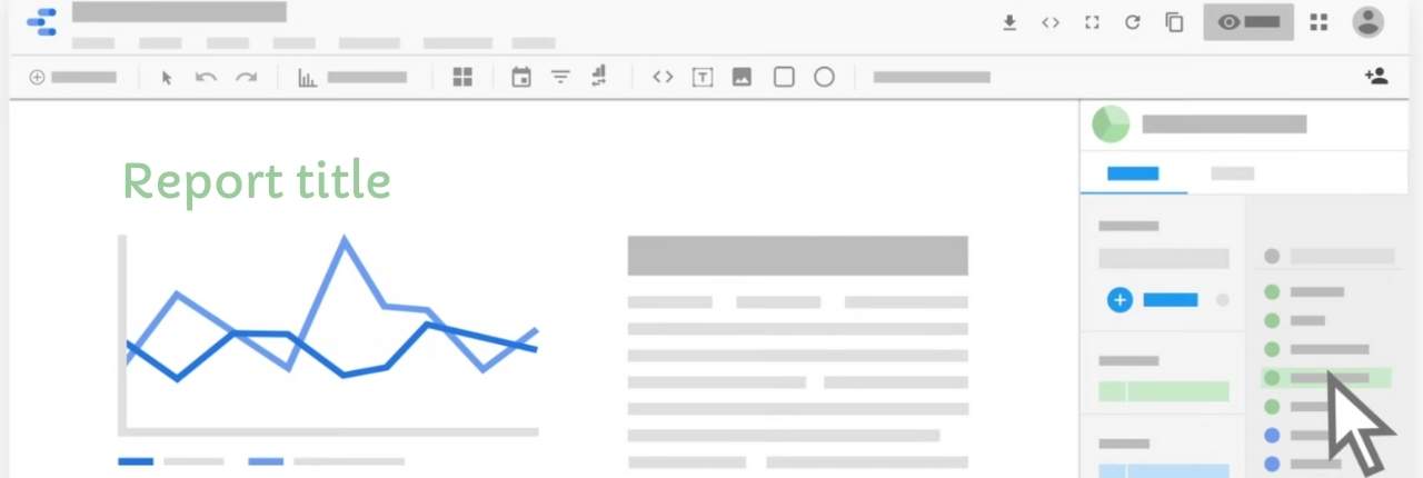 Google Data Studio interface