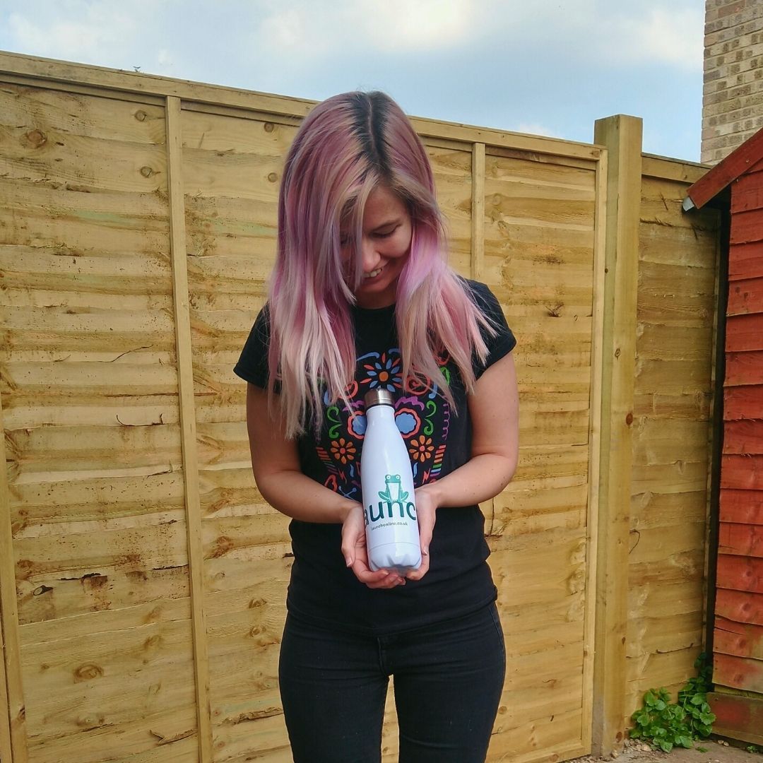 Viki's reusable water bottle
