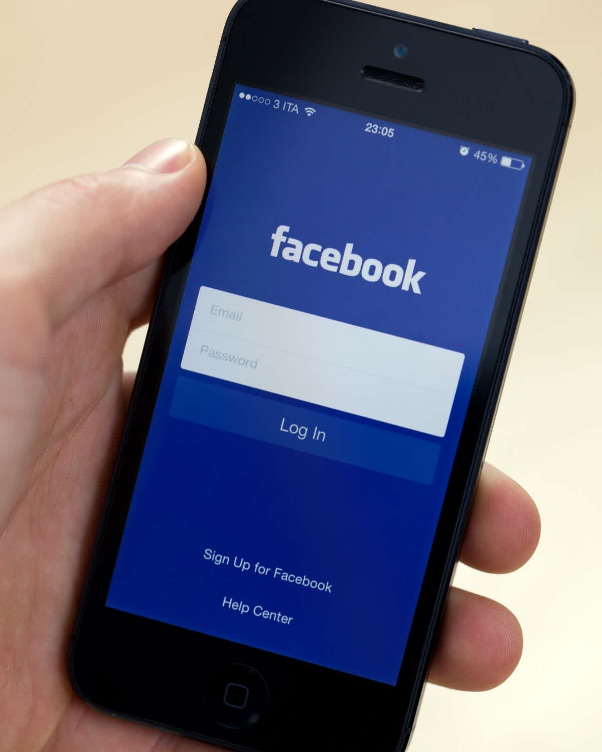 Facebook vertical