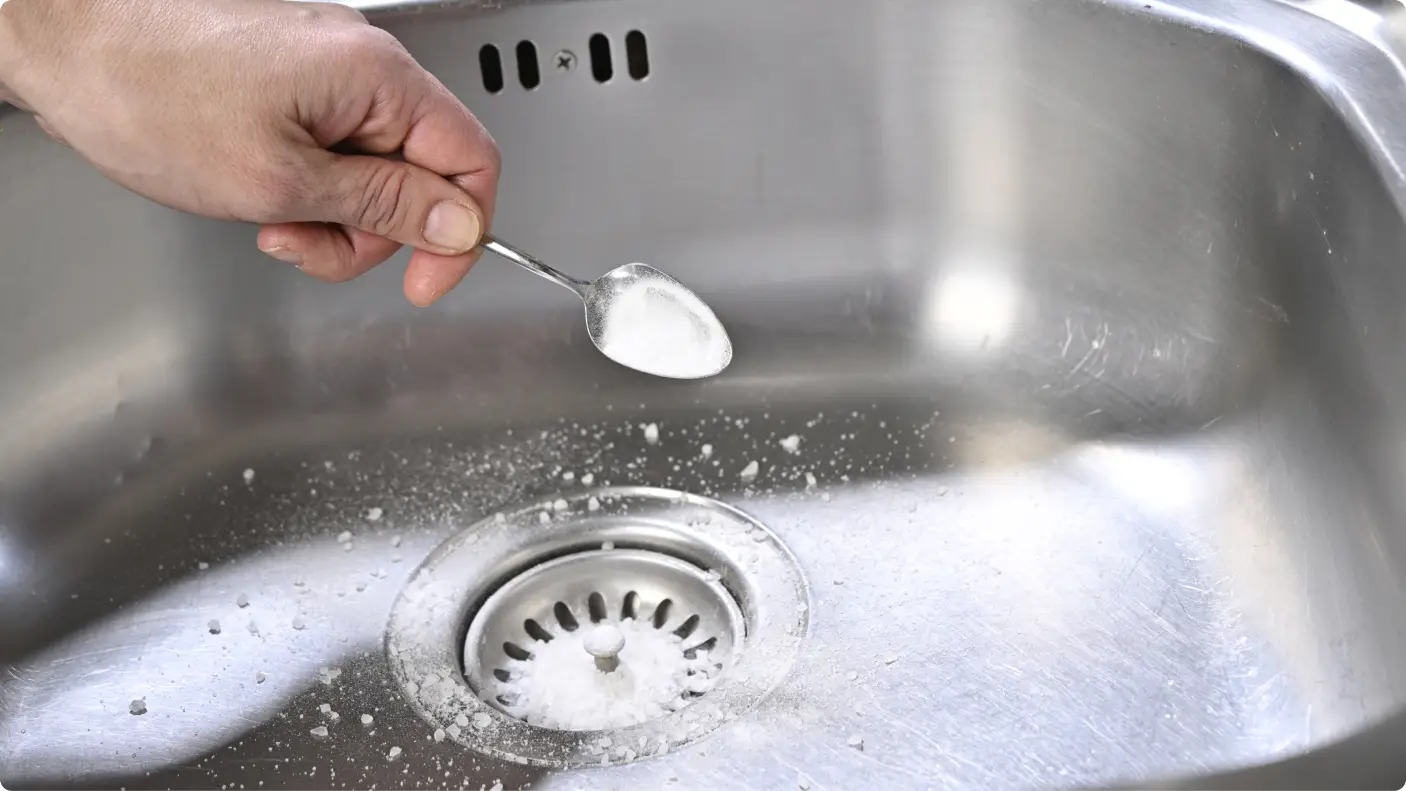 Baking Soda and Vinegar Mix