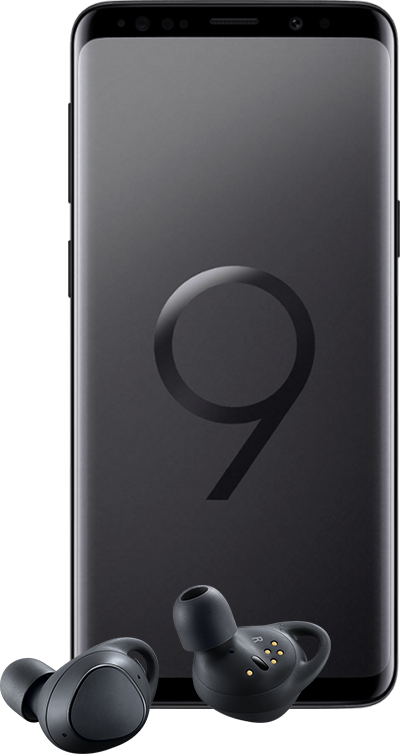 SamsungS9 iconx black Samsung Galaxy S9