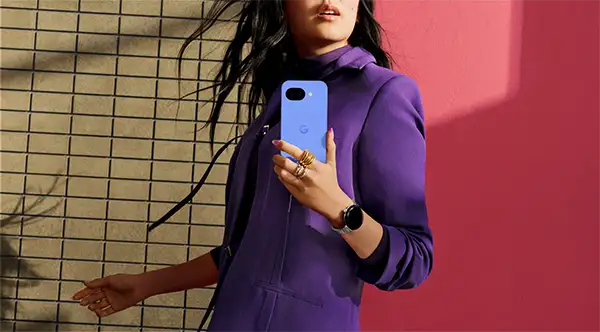 Pixel 10a Lifestyle NoonNoise Watch Lavender