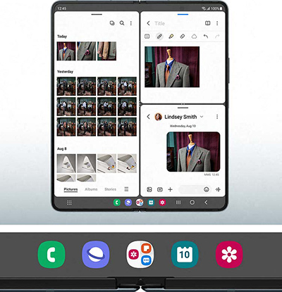 Samsung Galaxy Z Fold4 apper