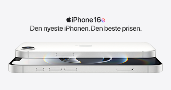 iPhone 16e. Den nyeste iPhonen. Den beste prisen.