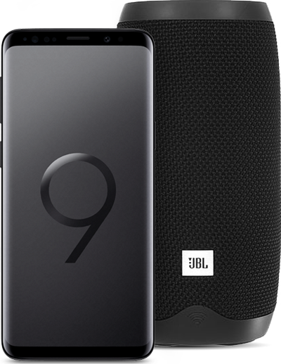 JBL SamsungS9 Black Samsung Galaxy S9