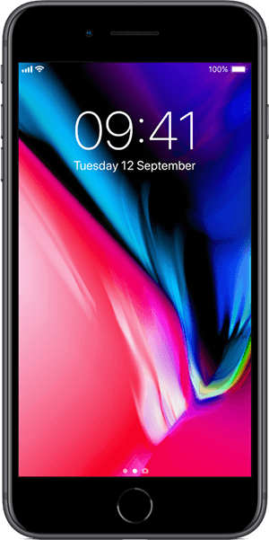 iphone-8-plus-stellargrå Apple iPhone 8 Plus
