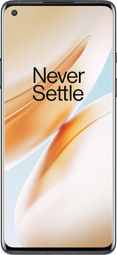 19821 Onyx Black 01 Front RGB OnePlus 8 5G