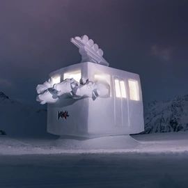 Experience amazing snow sculptures in Ischgl
