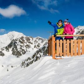 Zugspitzblick in Ötz - Hochötz