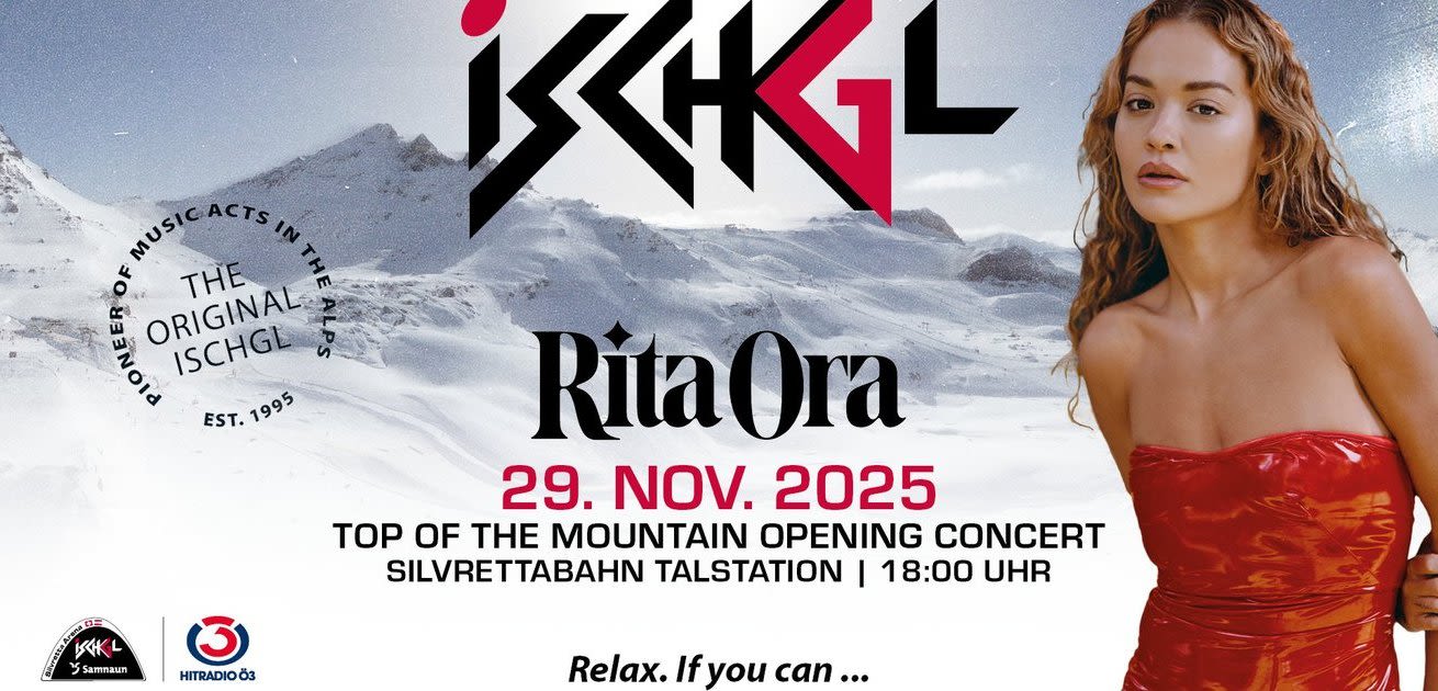 Experience Rita Ora live at Ischgl Winter Opening 29.11.2025. Concert, skipass & ski vibes – MIETSKI is your local rental partner.