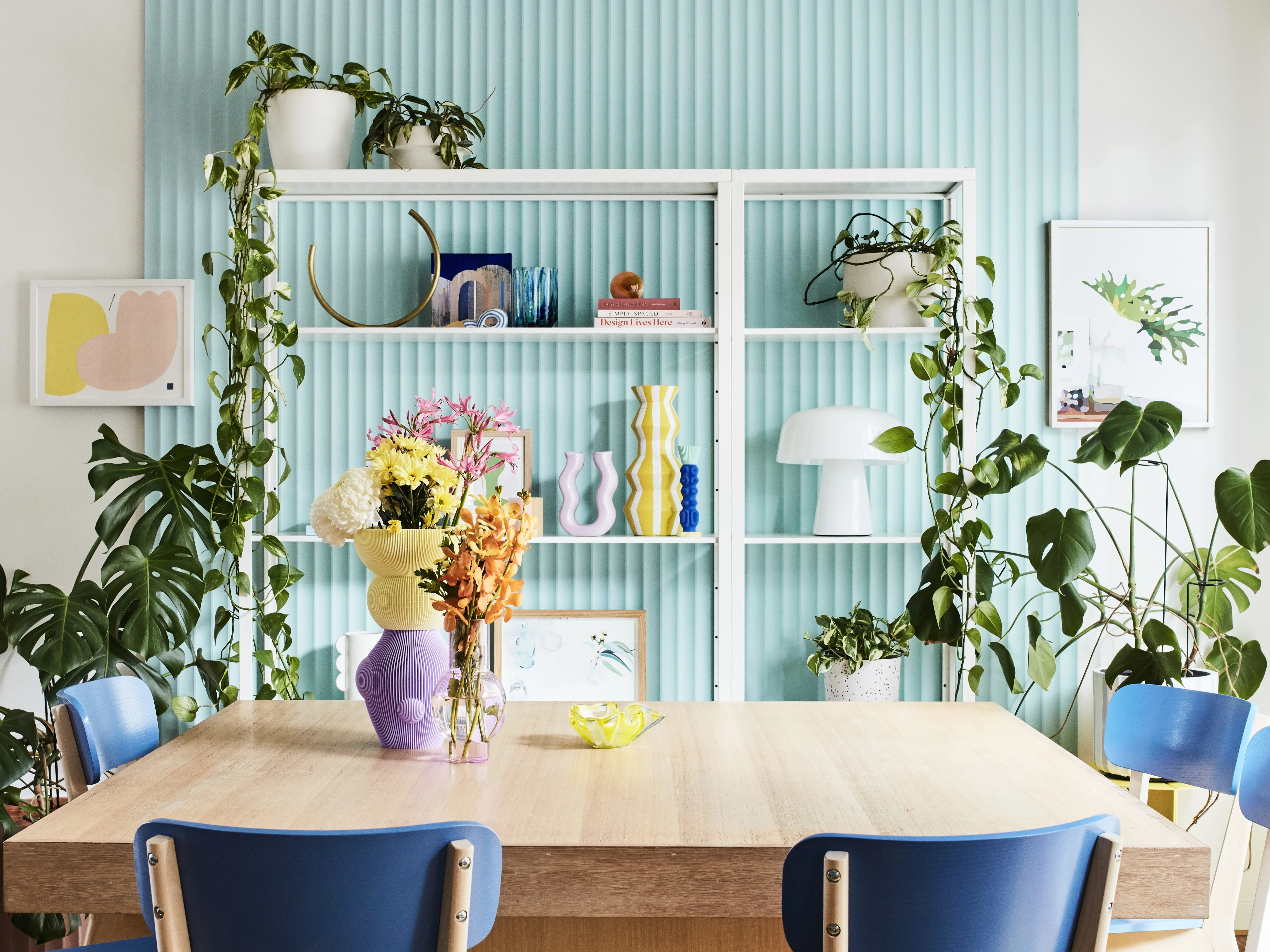Bree Leech
Wonder palette
Interior
Dining room 
Shelves
Plants
Horizontal