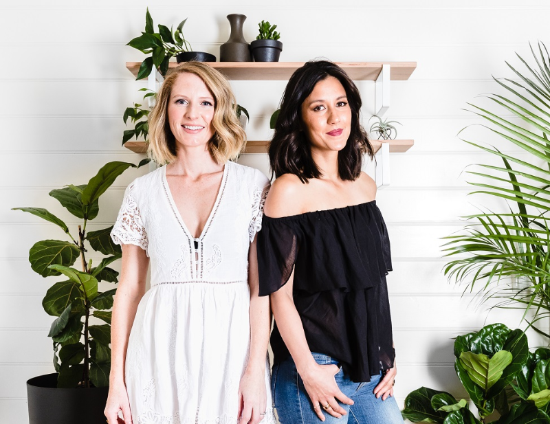 Portrait of Alana Langan and Jacqui Vidal, Co-Founders and Designers of Ivy Muse