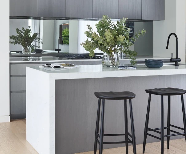 Use Dulux Stainless Steel Effect in your kitchen.