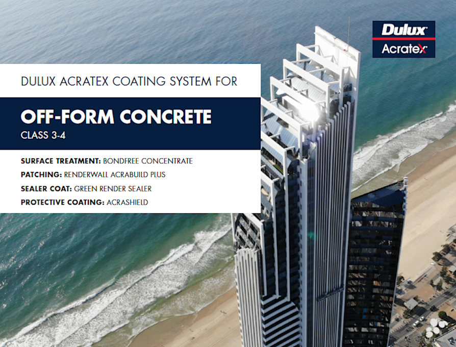 Acratex Membrane Off-form Concrete (Class 3-4) guide