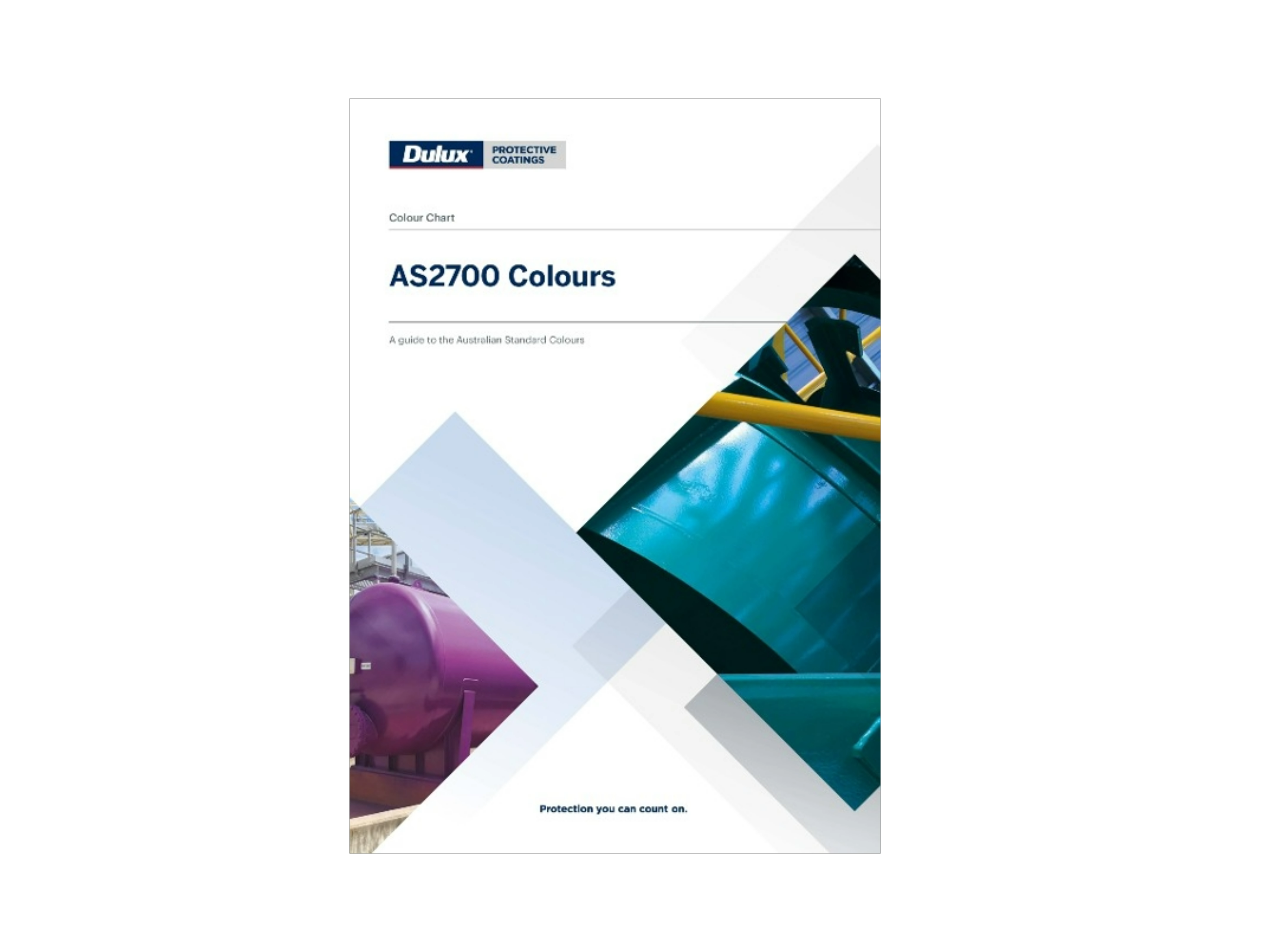 AS2700 colour card