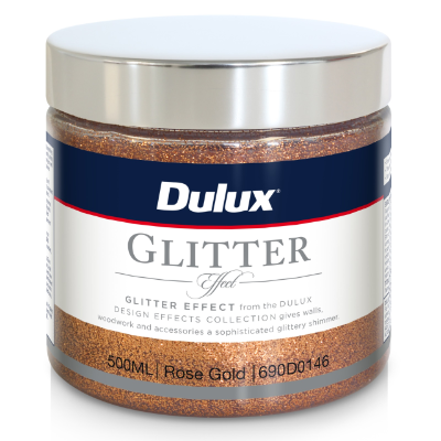 Dulux Design Glitter Effect Rose Gold