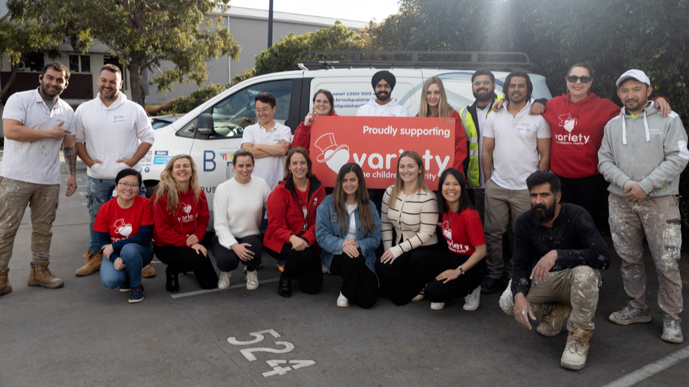 Painting a brighter future for children's charity