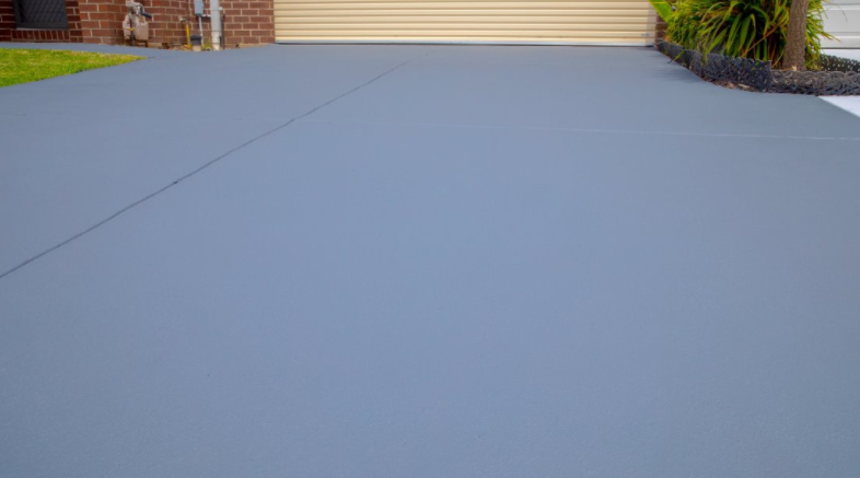 Sealed concrete surface with a protective finish