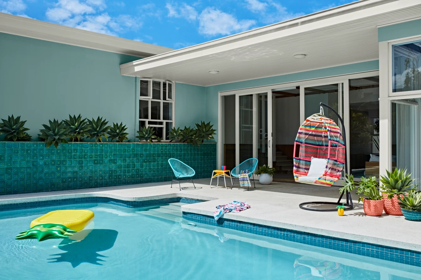 backyard pool