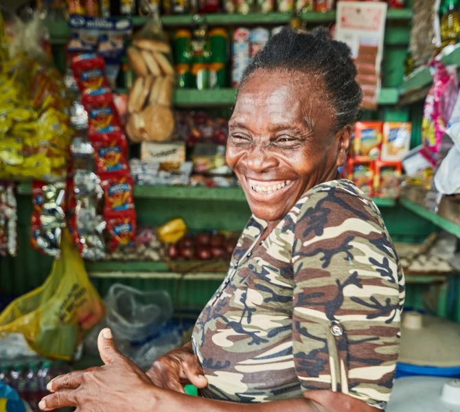 Success stories — Eufemia, Convenience store owner and refugee, Dominican Republic