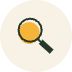 Icon of a magnifying glass - Kiva