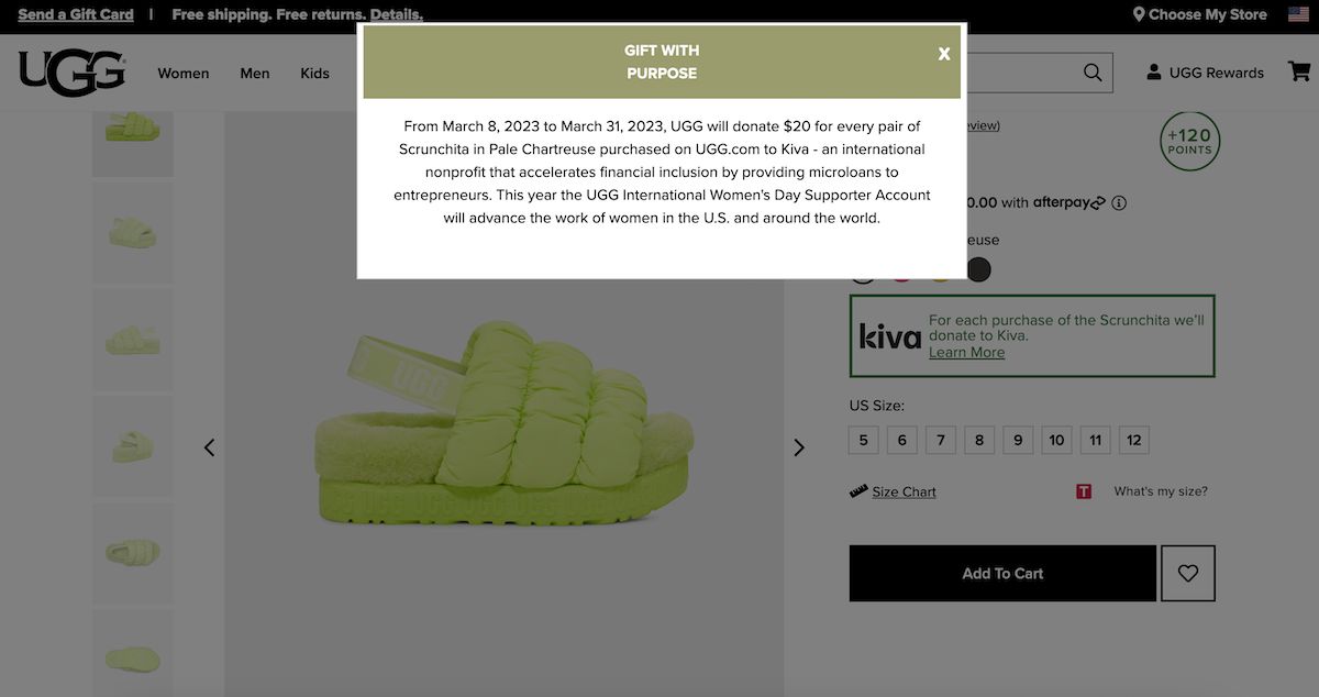 UGG scrunchita sales