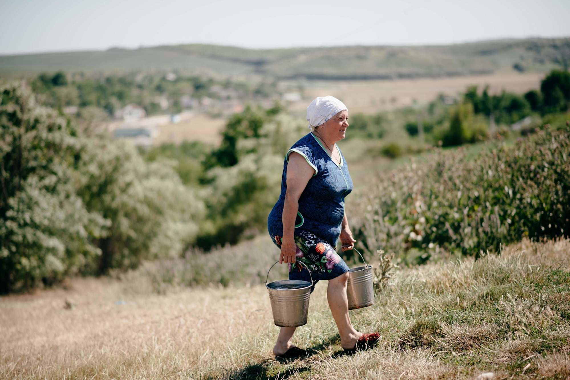 Kiva borrower Tatiana used her loan of $850 to carry out the necessary autumn agricultural work to continue to develop the farm.