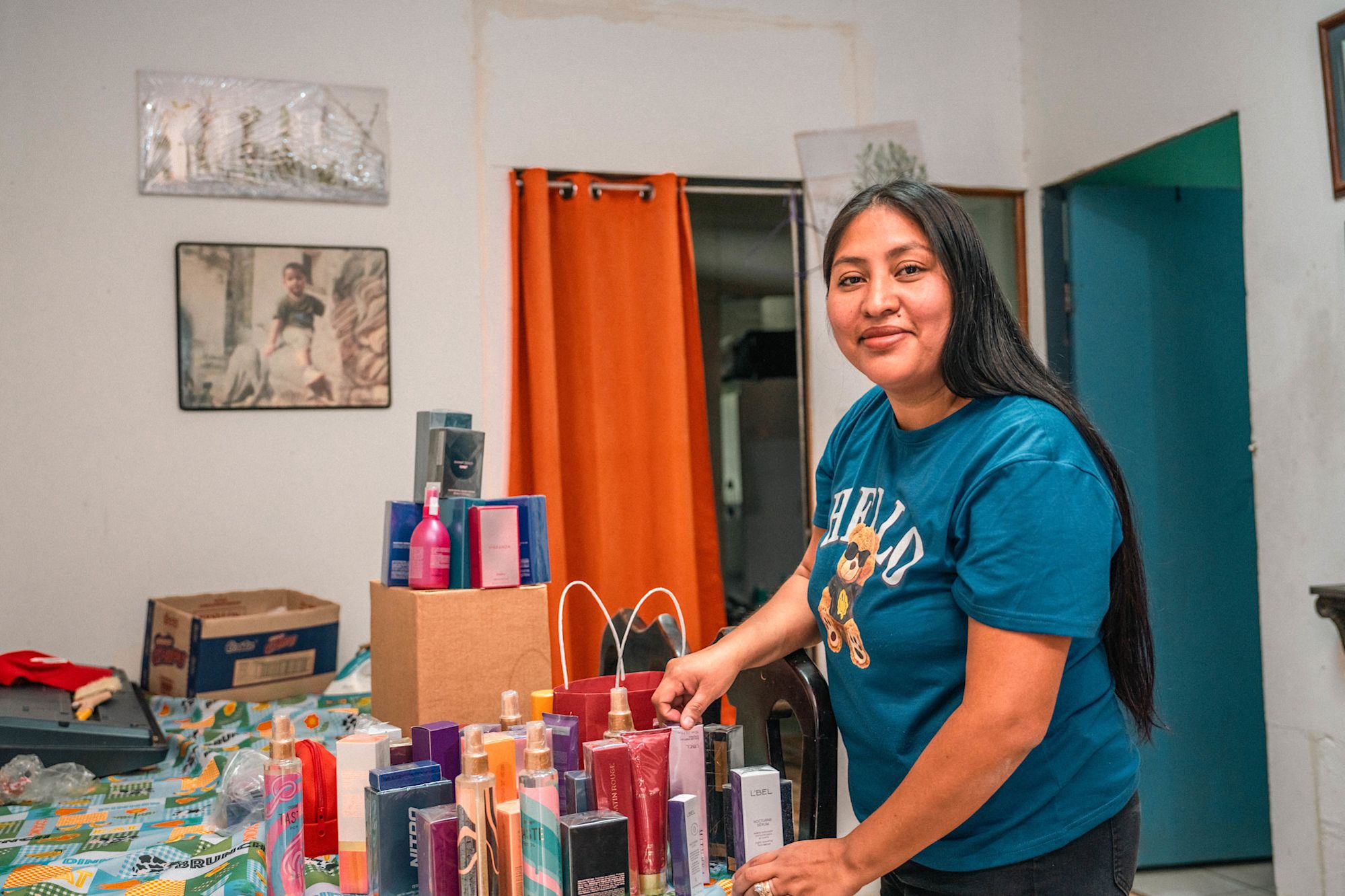 Lorena, Store Owner, Displaced Nicaraguan living in Costa Rica