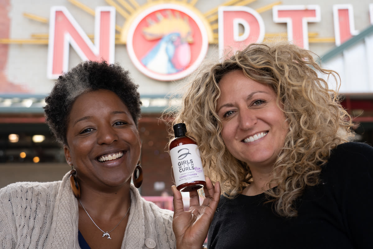 2 Girls with Curls co-founders Erin and Leigh-Ann