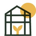 Safe shelter - icon depicting a house - Kiva