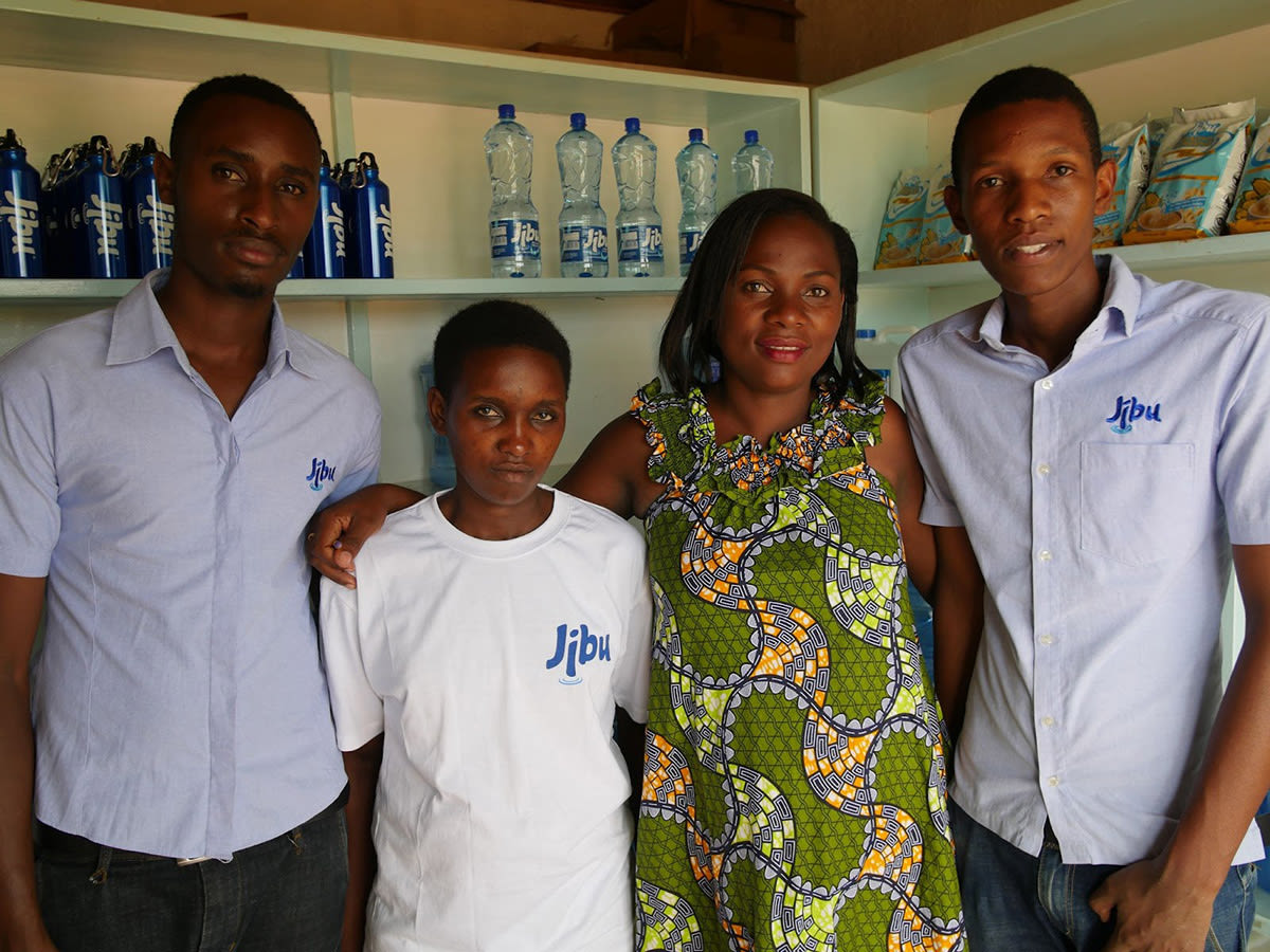 KIVA'S CRISIS SUPPORT LOAN TO JIBU WAS ABLE TO HELP FRANCHISEES LIKE JEANETTE, AS WELL AS THEIR EMPLOYEES